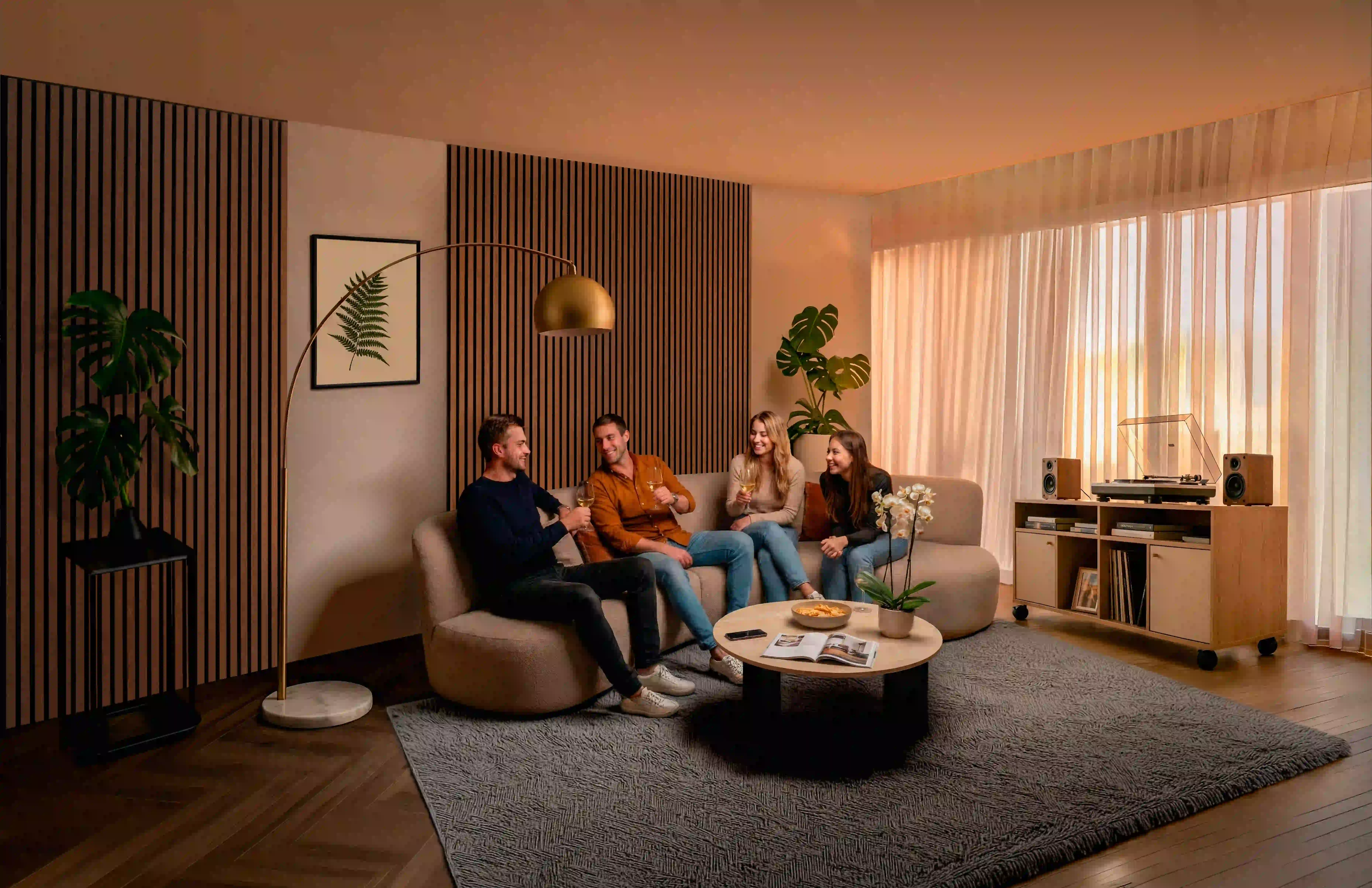 Mejora la calidad acústica del espacio