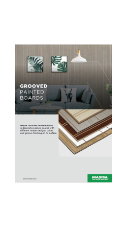 Grooved Painted Boards