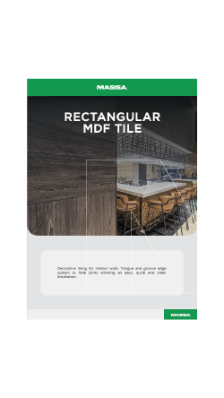 Rectangular MDF Tile
