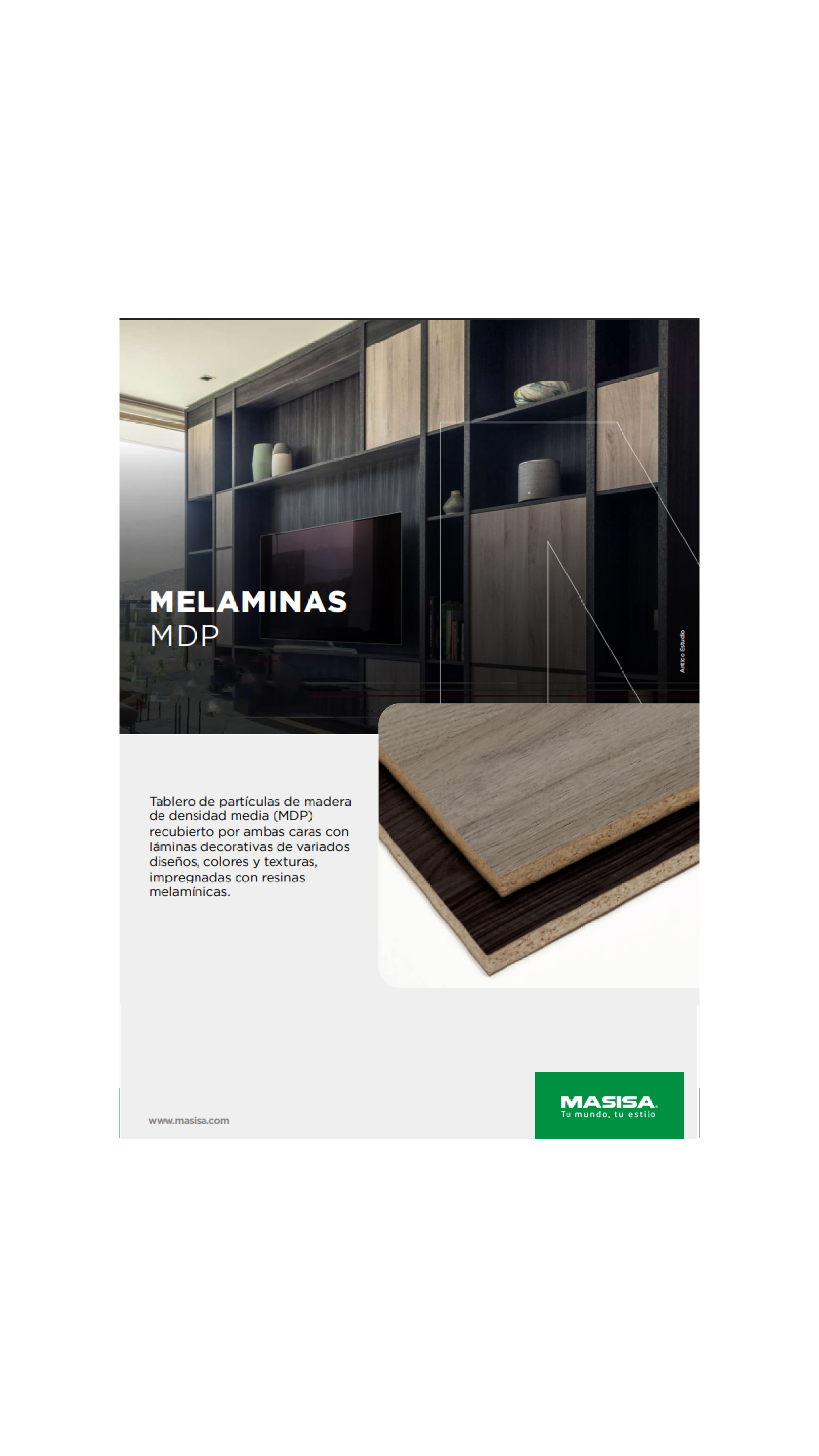Melaminas MDP