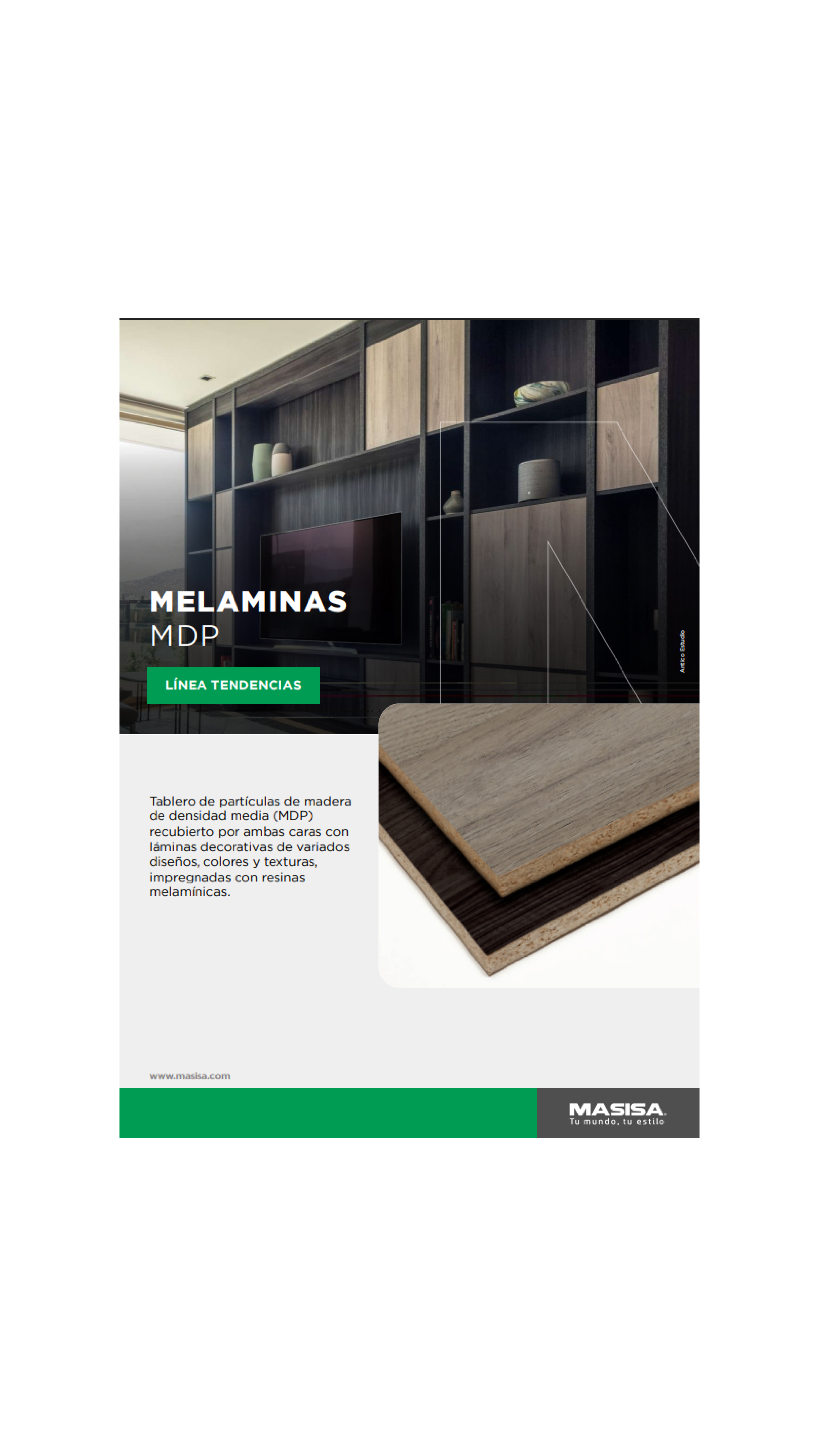 Melaminas MDP