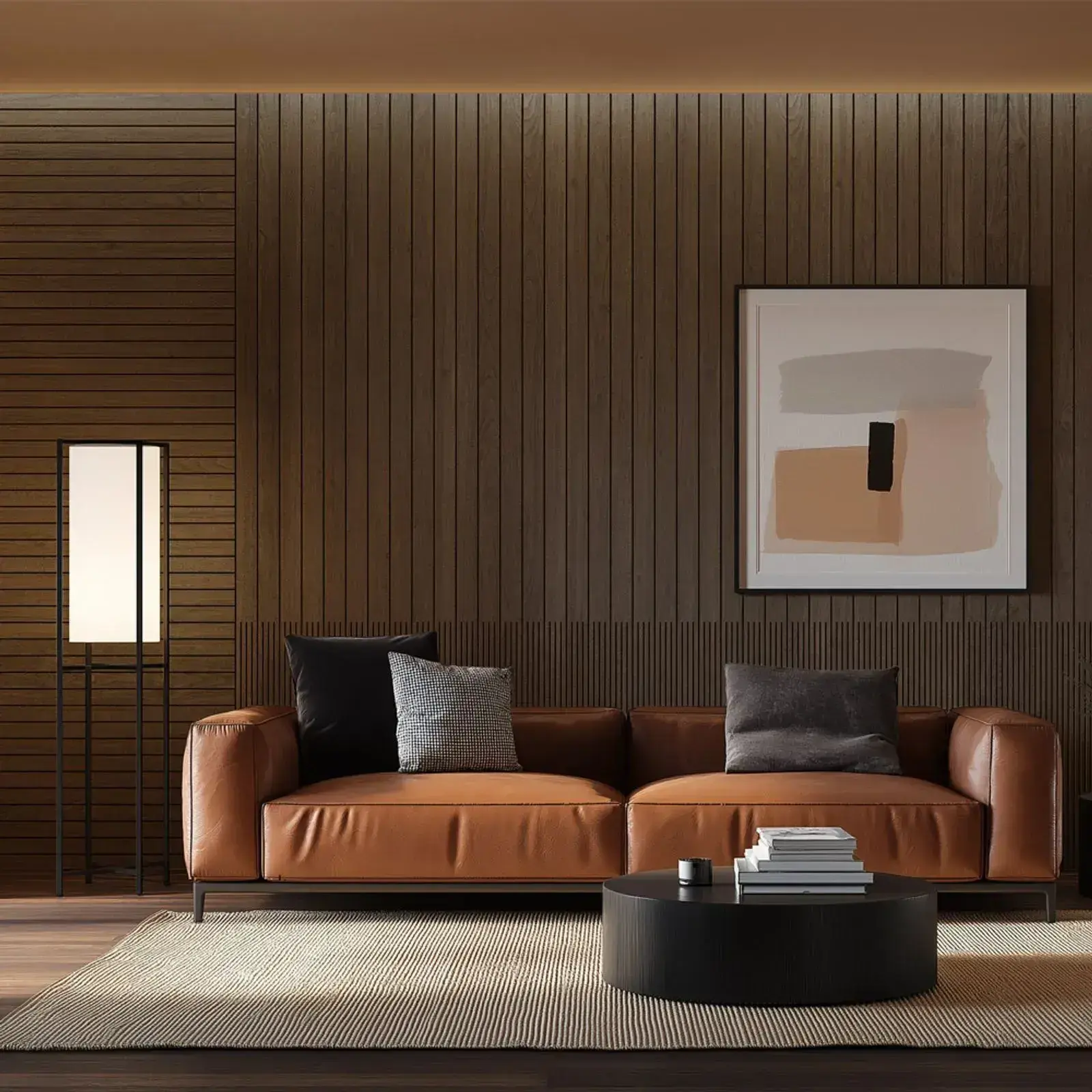 Ripado Melamina MDF Natural