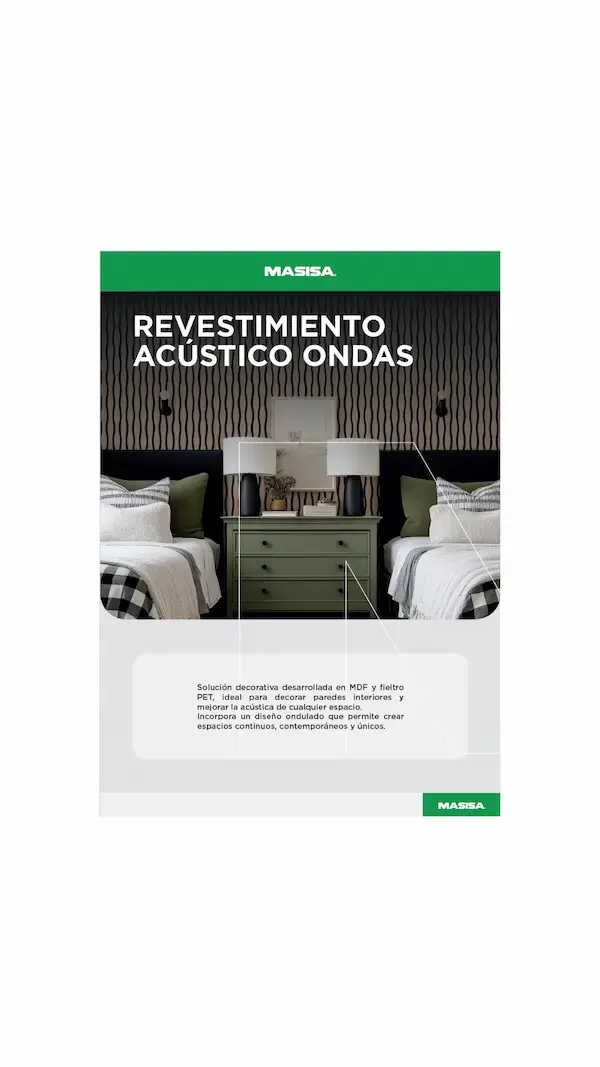 Revestimiento Acustico Ondas