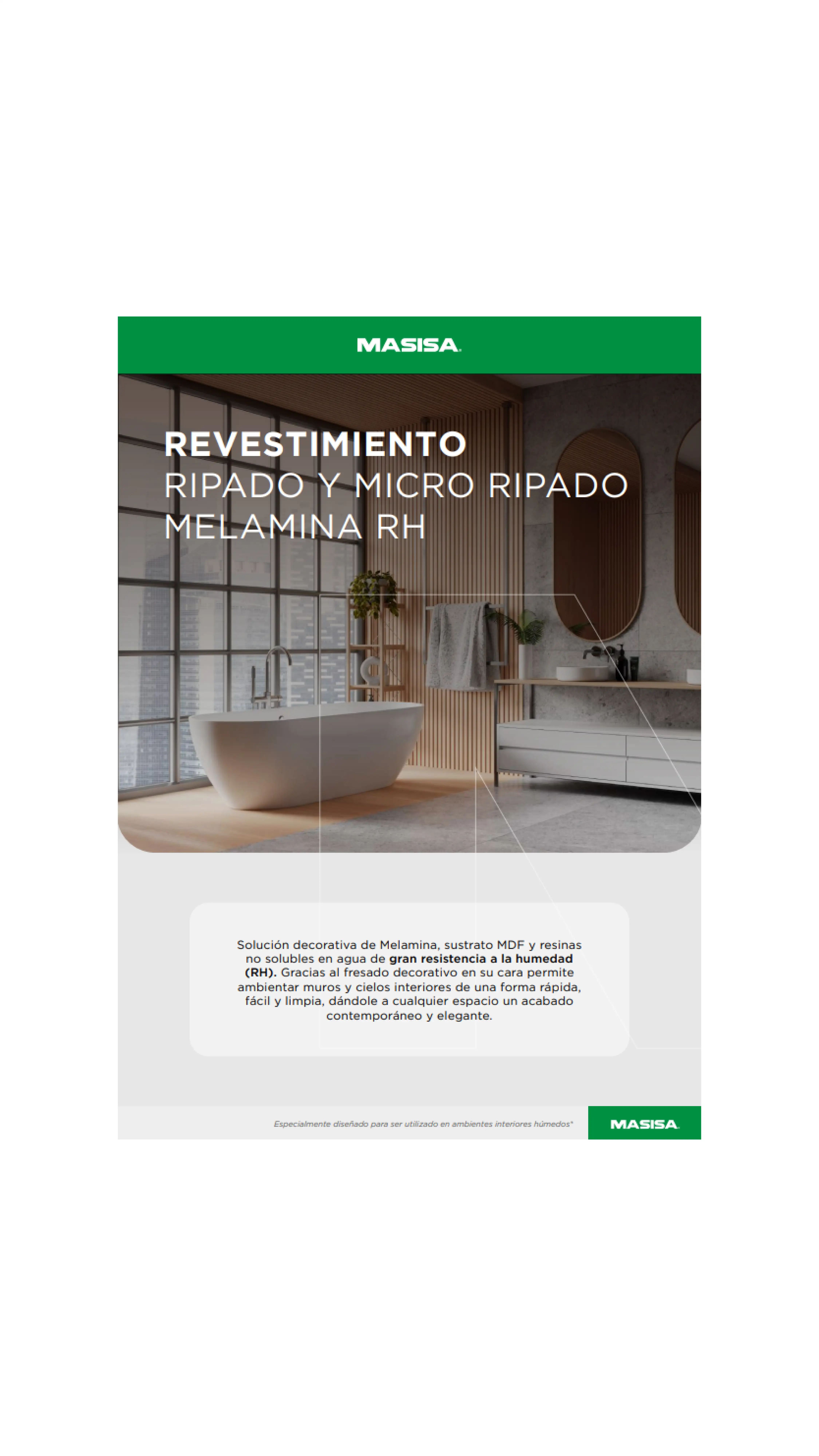 Revestimiento Ripado y Micro ripado RH
