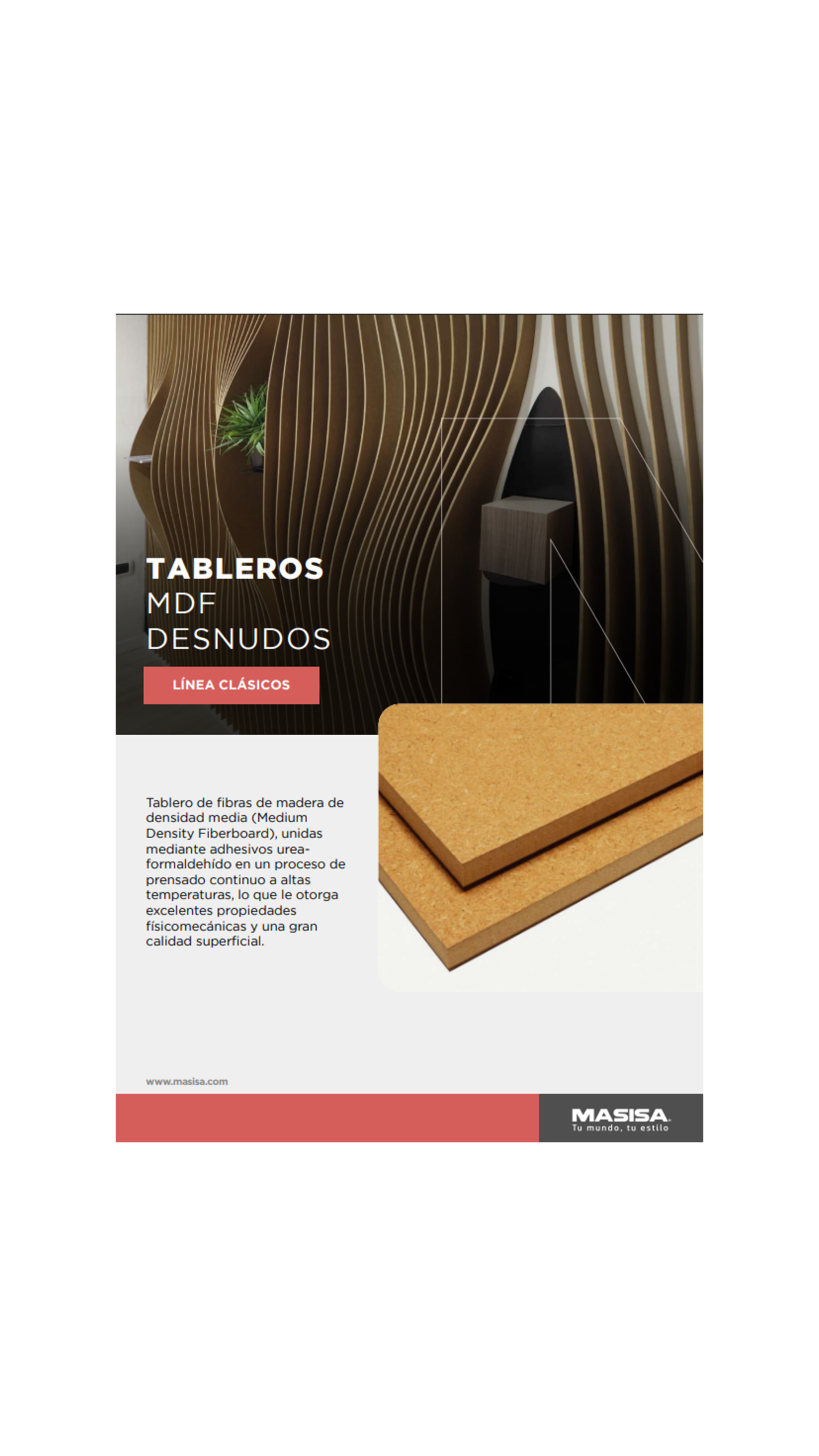 Tableros MDF Desnudos