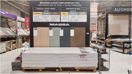 MASISA Reinforces its Presence in Retail with a Successful Campaign of Fluted Accent Walls